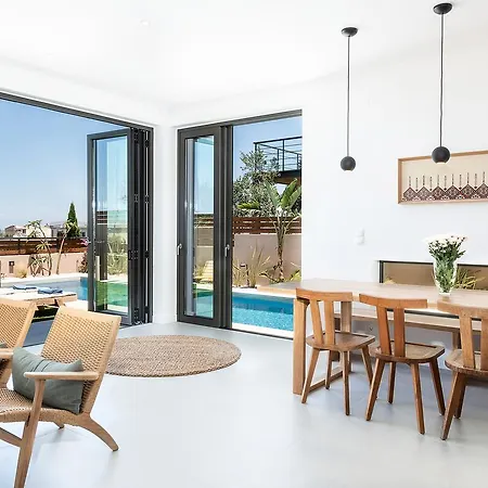 Fos Villa, A Luxe House With Private Heated Pool * Galatas (Chania)