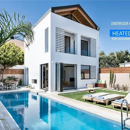 别墅 Fos Villa, A Luxe House With Private Heated Pool